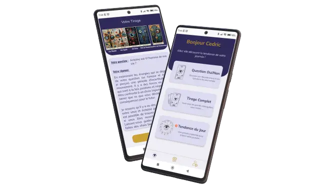 Application Iris claire sur mobile